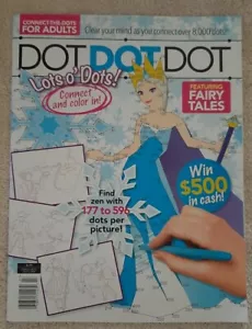 Connect the Dots Book From 177-596 Lots o' Dots NEW DOT 2 DOT to DOT Fairy Tales - Picture 1 of 1