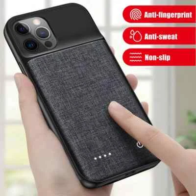 HNQTECH Battery Case for iPhone 11 12 13 14 15 Pro Max ?? Power Bank Charger Cover