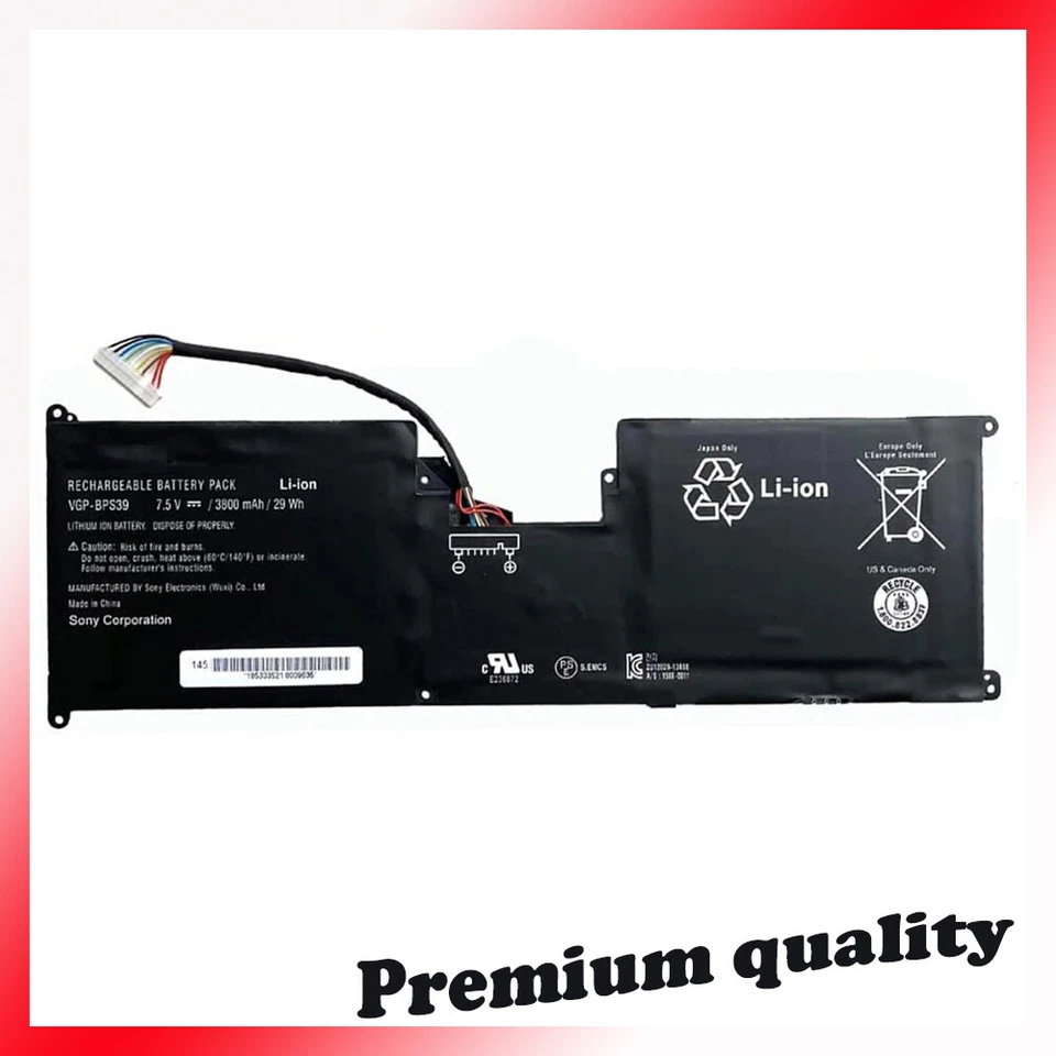 New VGP-BPS39 Battery For Sony VAIO Tap 11 11.6" SVT11213CXB SVT11223CGW + Tools - image 1 of 1