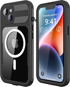 Waterproof Case For iPhone 16 15 14 12 11 Pro Max SE Shockproof Tough Full Cover - Picture 1 of 113