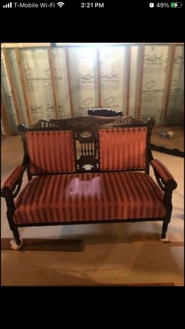 Victorian Eastlake furniture set Cover