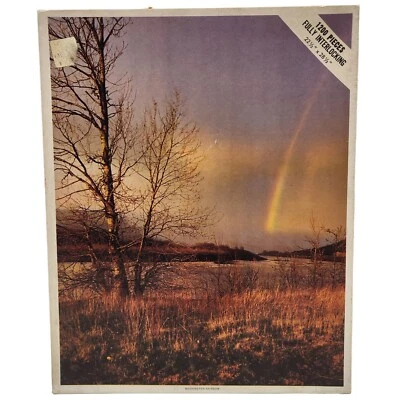 Whitman 4759 Washington Rainbow 1200 Pieces Puzzle 22.5" x 28.5" Vintage Sealed - Image 1 of 4