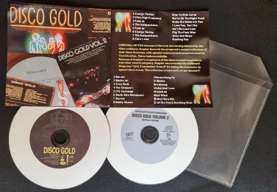 Disco Gold Volumes 1 & 2 - Tom Moulton Scepter Records Mixes 2 x Promo CD set  - Bild 1 von 1