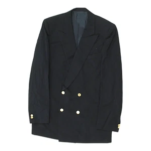 Burberrys Mens Blazer Jacket | Vintage Navy Designer Formal Double Breasted - Picture 1 of 5
