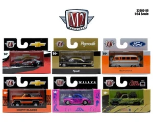 M2 Machines 1:64 Detroit-Muscle R89 Diecast Model Car Choose & Pick 32600-89-P6 - Picture 1 of 11