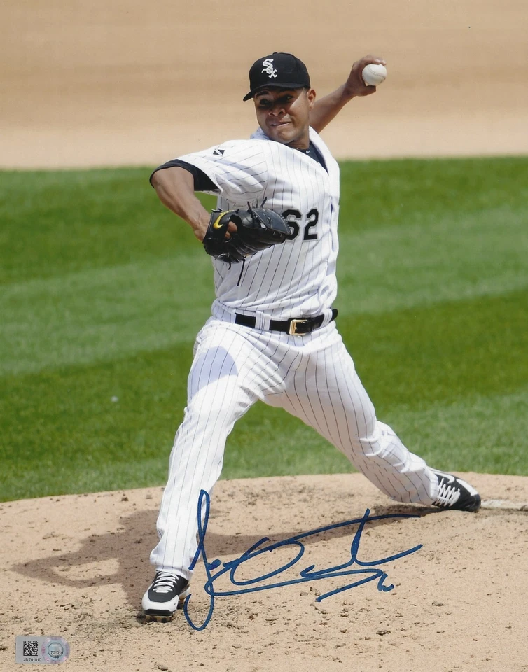 Jose Quintana Autographed Signed 8x10 Photo - MLB White Sox Brewers Mets - w/COA - Image 1 of 1