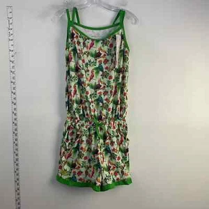 NWT American Girl Printed Green Romper, Girls Size XL 18/20 - Picture 1 of 6