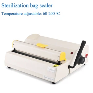 Máquina de sellado de esterilización selladores de bolsas de desinfección dental 60-200 °C 110V 220V - Imagen 1 de 6
