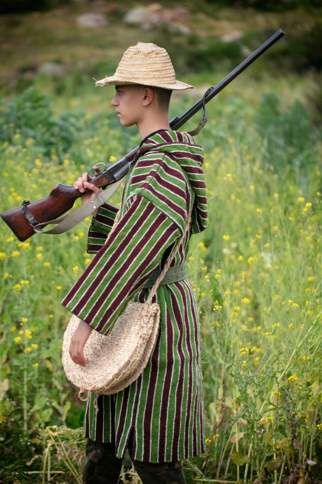Reproduction Vintage Djellaba Goumier, WWII uniform Army Coat,1945 Jacket,  - Image 1 of 4