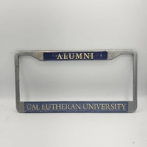 Alumni California Lutheran University Metal License Plate Frame Holder - Picture 1 of 2