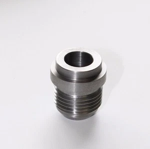 AN-8 Fitting Male Weld Bung 1045 Steel - Picture 1 of 2