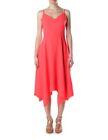 Ted Baker Simbah Scalloped Fit & Flare Coral Pink Slip Dress Size 1