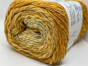 Berroco Isola Yarn 8932 Poza - Apricot Wheat Cotton Linen Viscose DK 100gr 284y - Picture 1 of 8