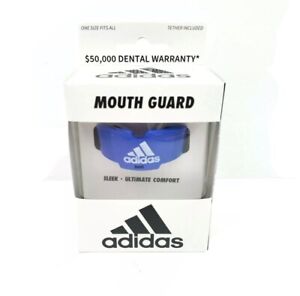 Adidas Mouth Blue Guard One Size Fits All Tether Included New in Box