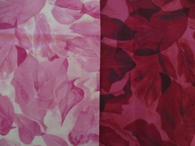 棉被织物 2 件装 Northcott Flowers in the Mist Dianan Leone 粉红色 — 第 1/3 张图片