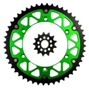 13T Front & 48T Rear Sprockets For Kawasaki KLX450R 2007-2018 KX450F 2006-2023 - Picture 1 of 1