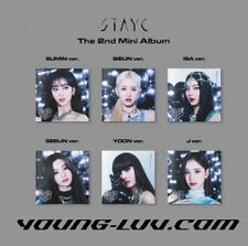 STAYC [YOUNG-LUV.COM] 2nd Mini Album JEWEL CASE (RANDOM VERSION)