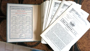 ENGLISCH - Original Methode Toussaint-Langenscheidt Sammlung im Schuber ca. 1900 - Bild 1 von 2
