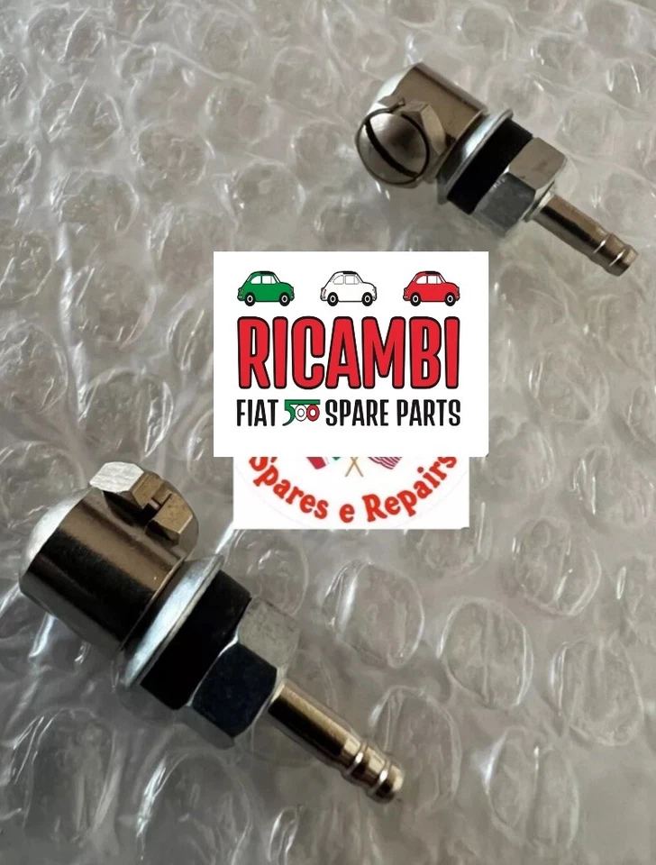 BOQUILLA LIMPIAPARABRISAS CROMADA CHORRO LAVADORA FIAT 500 CLÁSICA 126 600 850 124 TOTALMENTE NUEVA Foto 1 de 1
