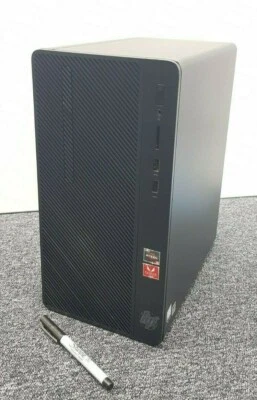 HP Desktop 285 G3 Ryzen 5 Pro 2400G 3.6GHz 256GB SSD 8GB RAM - Win 10 Pro - Image 1 of 4