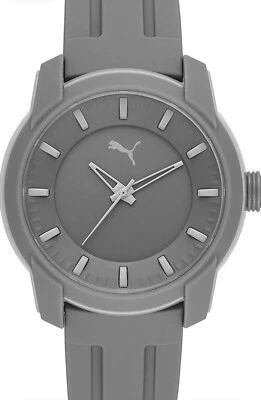 PUMA Men's Grey Analog Quartz Watch with Silicone Strap P6007 - image 1 of 4