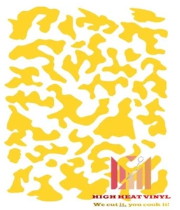 High Heat Duracoat Vinyl Firearm Stencil 10" x 12" - Camo 1 styling - Picture 1 of 3