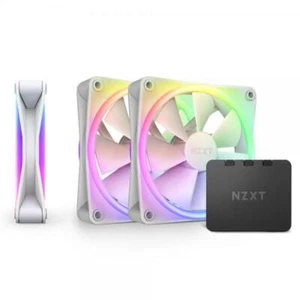 NZXT F120 RGB DUO Triple Pack Case per computer Ventilatore 12 cm Bianco 3 pz (N - Foto 1 di 4