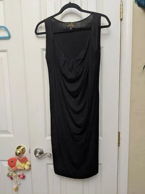 Mini Vestido Anglomania VIVIENNE WESTWOOD Jersey Negro Drapeado S Foto 1 de 3