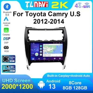 Radio multimedia inalámbrica CarPlay para Toyota Camry 2012-2014 con mapas sin conexión - Imagen 1 de 32