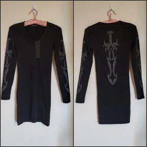 Disturbia Sword Bodycon Kleid - Bild 1 von 10