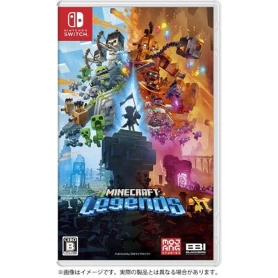 Unopened SW Minecraft Legends Nintendo Switch Microsoft Sealed Strategy JP - Image 1 of 3