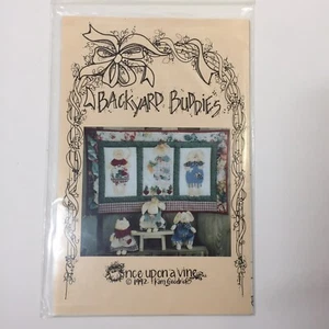 Backyard Buddies Quilt Pattern plus Stuffed Animals Once Upon a Vine - Picture 1 of 3