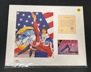 Bonnie Blair Auto Signed Photo Olympic Memorabilia PSA COA - Picture 1 of 3