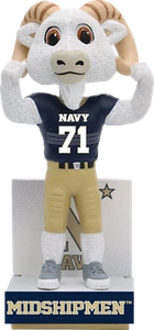 Bill The Goat Navy Midshipmen Mascot Bobblehead NCAA College - Picture 1 of 1