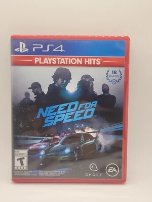 Need For Speed (Sony PlayStation PS 4, 2015) Greatest Hits Red Case Version - Image 1 of 3