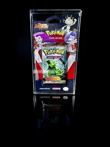 Pokemon Booster BLISTER Pack CASE with FREE STAND display Magnetic - Picture 1 of 8