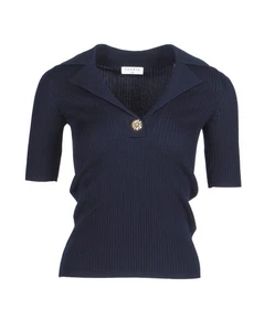 Sandro Paris Women's Sweater Size 0 / XS Knit Silk Blend SFPPU01214 - Picture 1 of 8