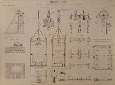 Foto all'albumina progetti Galleria Marianopoli 1879-1885 Ca. [XL696] - Immagine 1 di 2