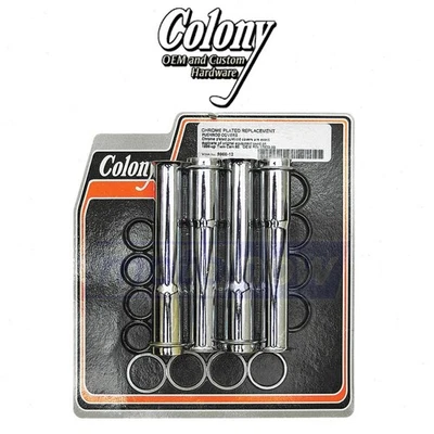 Colony Lower Pushrod Cover Set for 1999-2009 Harley Davidson FLTR Road Glide jw Foto 1 de 4