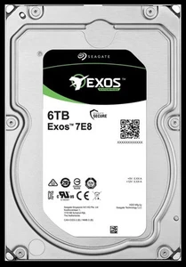 SEAGATE ST6000NM0115 EXOS 7E8 6TB SATA - Picture 1 of 3