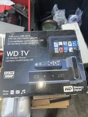 NEW Sealed Western Digital WD00AVN-00BN Single HDMI & USB 1080p HD TV Media T23 - Image 1 of 4