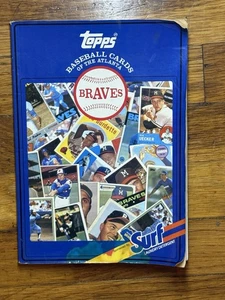 Topps Surf Baseball Cards of The Atlanta Braves Book - Picture 1 of 2