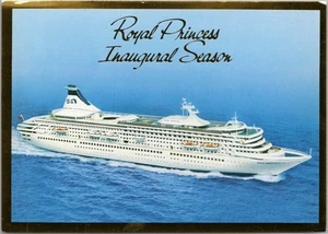 c2013 PRINCESS CRUISES 4x6 Postcard "Royal Princess Inaugural Season" / Unused - Picture 1 of 2