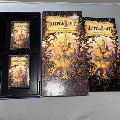Sleeping Beauty Cassette Tape Box Set ~ Andre Previn ~ London Symphony Orchestra - Image 1 of 3