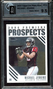 2004 Topps Chrome - Michael Jenkins (RC) Premiere Prospects #PP14 GAI 9.5 - Picture 1 of 2