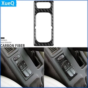 Real Carbon Fiber Center Console Window Lift Switch Cover For Saab 9-5 1999-2005 - Picture 1 of 22