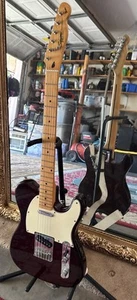 Fender Squier Telecaster Dark Blood Red Made In Korea - 1996-1997 - Picture 1 of 7