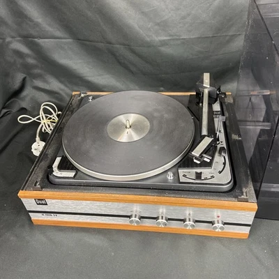Dual H 1010 SV Kompakt Plattenspieler Design Klassiker Holz Vintage - Bild 1 von 4