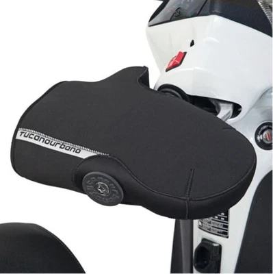 Tucano Urbano Black Hand Muffs Grip Cover Fits Sym HD2 - Image 1 of 3