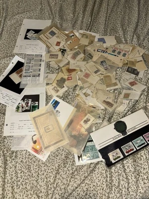 Large flat rate envelope full of world wide Stamps From 1800s To More Modern - Image 1 of 3